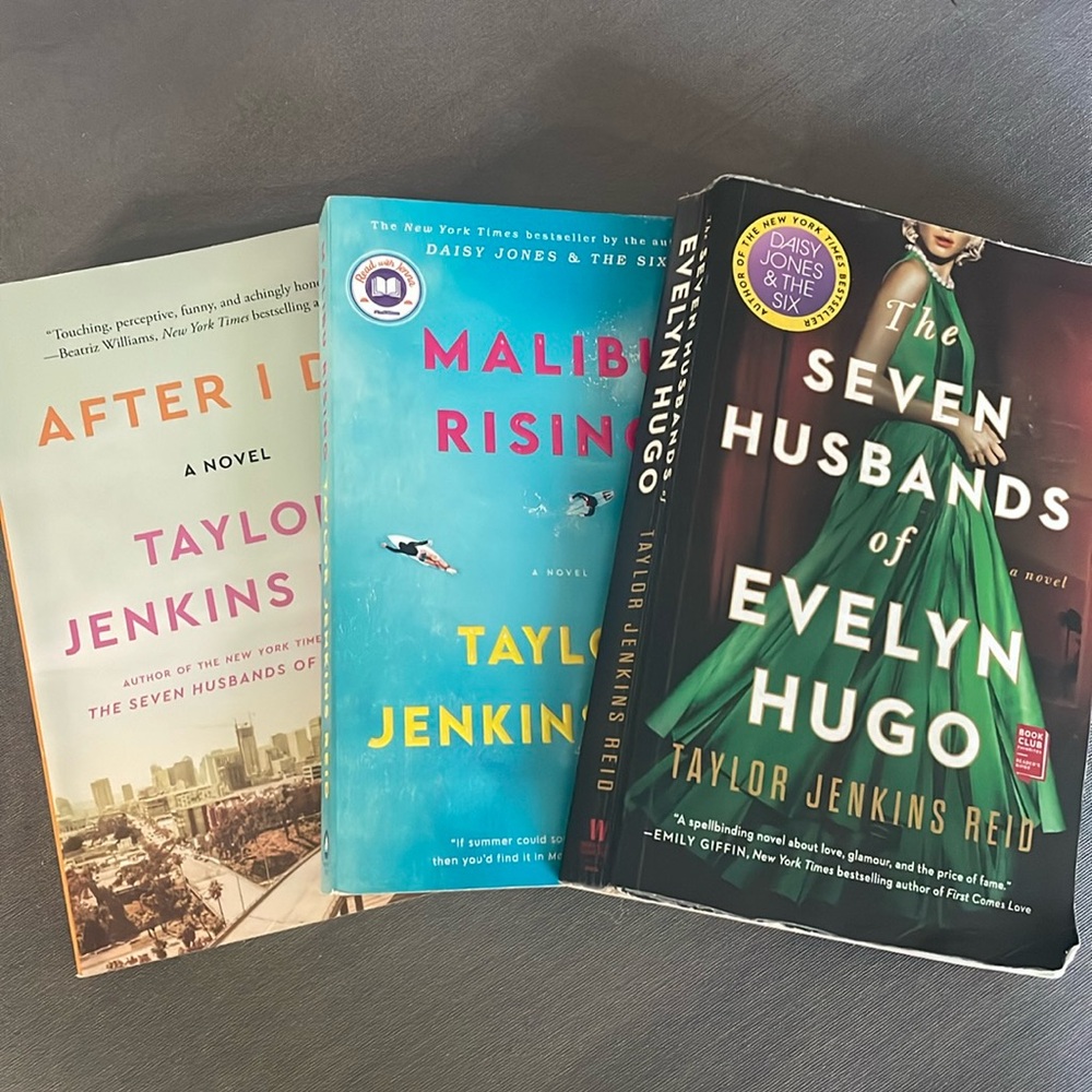 Taylor Jenkins Reid bundle- Seven Husbands of Evelyn, Malibu Rising, After I Do